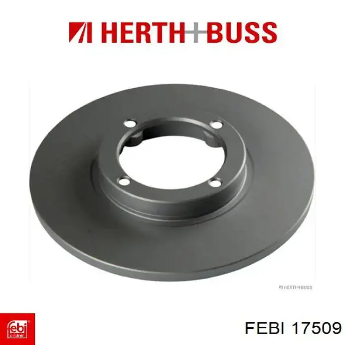 Compre 17509 Febi Disco do freio dianteiro