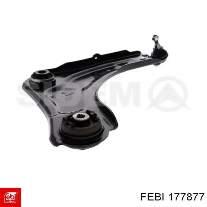 Compre 177877 Febi Braço oscilante inferior esquerdo de suspensão dianteira