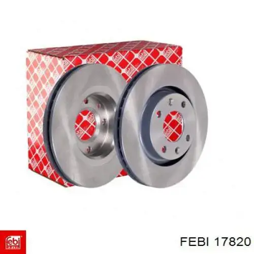 Disco do freio traseiro Febi 17820 preço, a partir de 22,46 USD