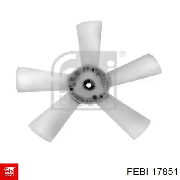 Ventilador (roda de aletas) do radiador de esfriamento Febi 17851 preço, a partir de 38,33 USD