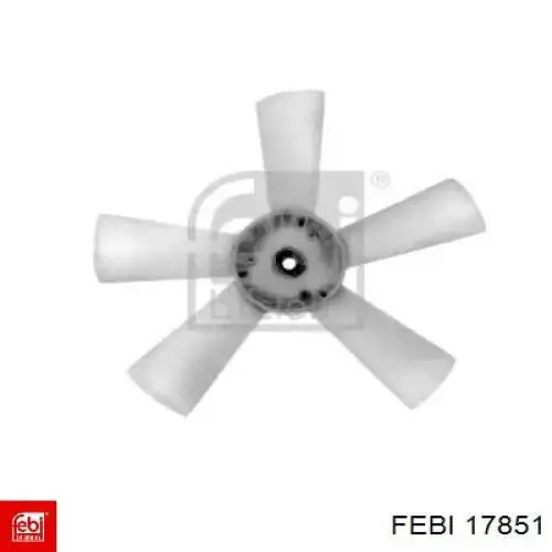 Compre 17851 Febi Ventilador (roda de aletas) do radiador de esfriamento