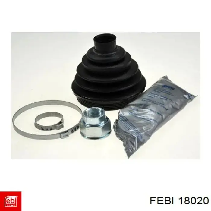 Compre 18020 Febi Disco do freio dianteiro