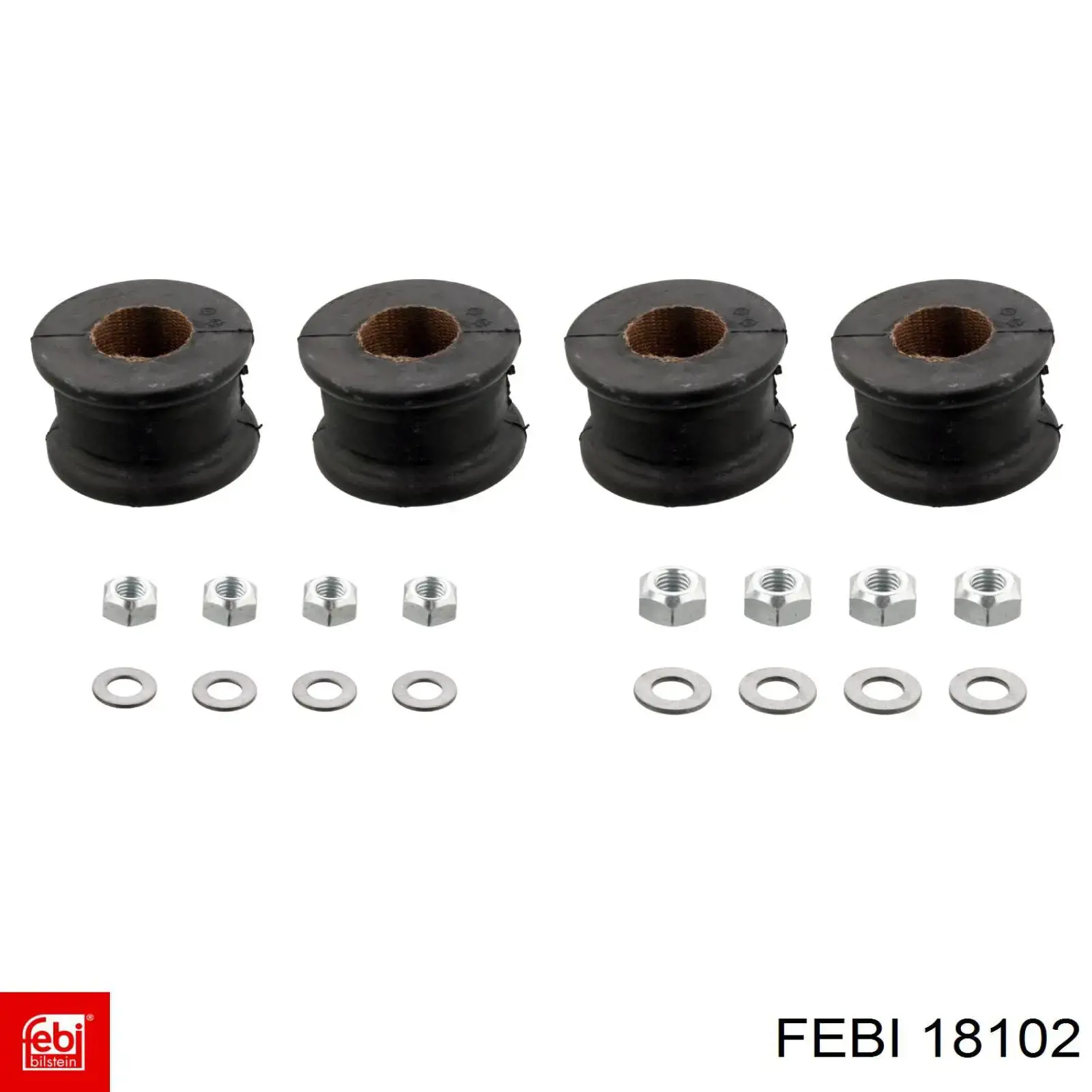 Kit de reparação de estabilizador dianteiro Febi 18102 preço, a partir de 19,42 USD