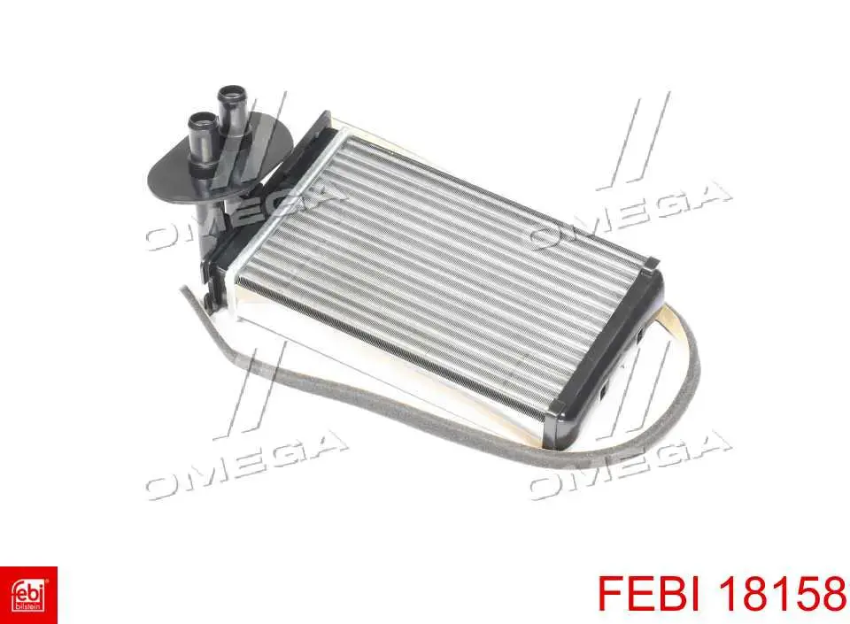 Radiador de forno (de aquecedor) Febi 18158 preço, a partir de 23,78 USD