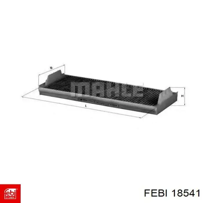 Compre 18541 Febi Filtro de salão