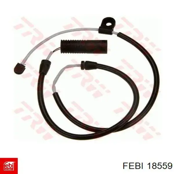 Compre 18559 Febi Sensor dianteiro de desgaste das sapatas do freio