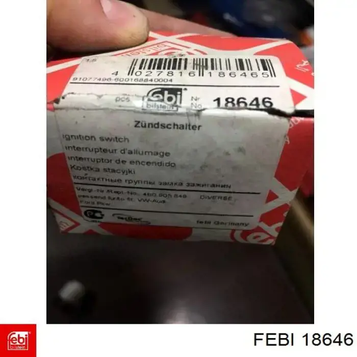Grupo de contato de fecho de ignição Febi 18646 preço, a partir de 11,96 USD