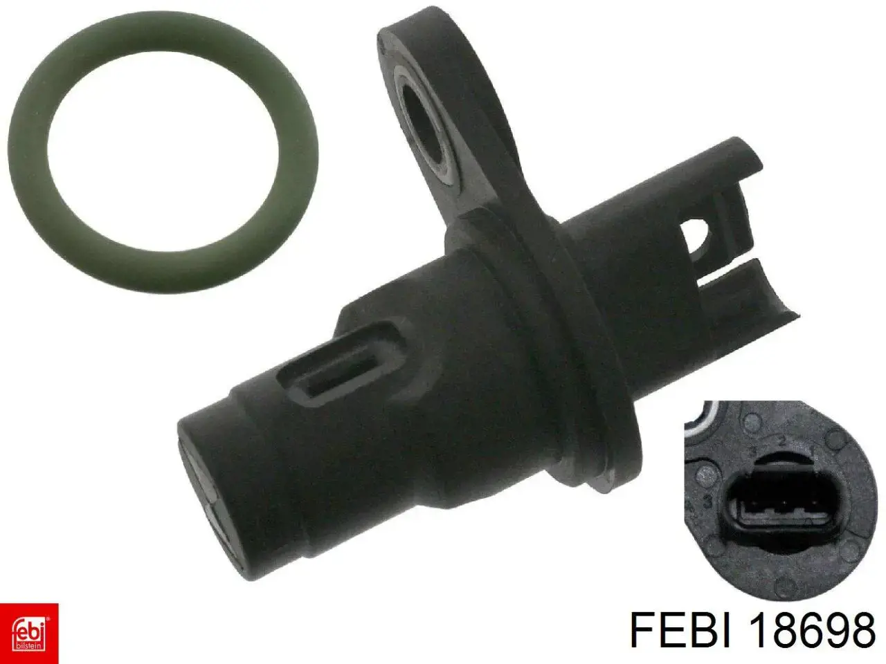 Compre 18698 Febi Suporte de amortecedor dianteiro esquerdo