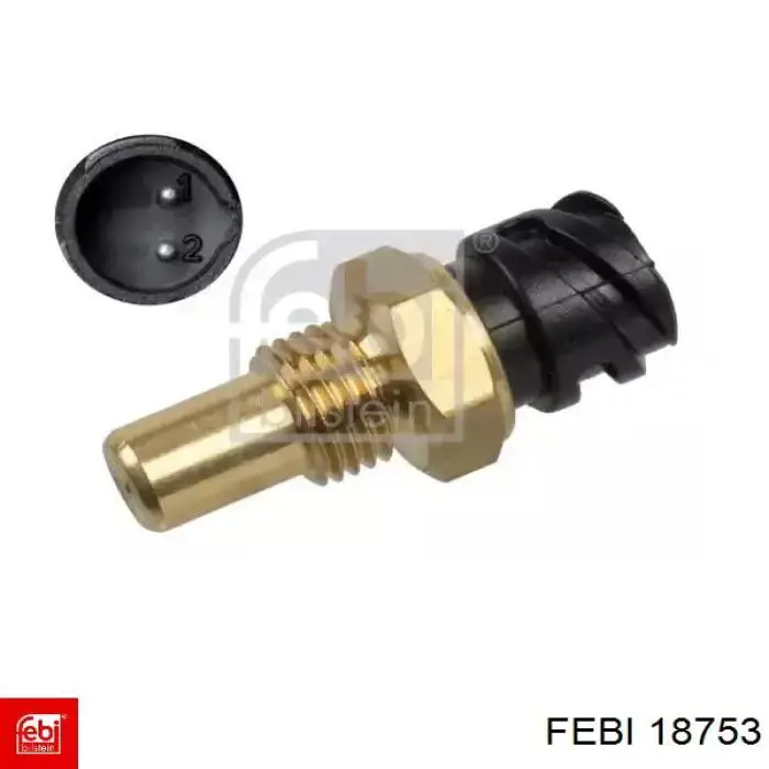 Sensor de temperatura do fluido de esfriamento Febi 18753 preço, a partir de 19,22 USD