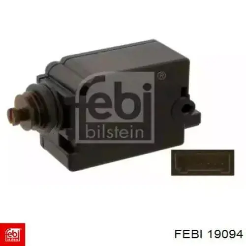 Compre 19094 Febi Fecho de tampa de porta-malas (de 3ª/5ª porta traseira)