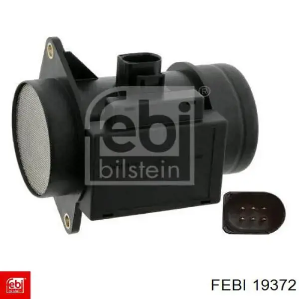 Compre 19372 Febi Sensor de fluxo (consumo) de ar, medidor de consumo M.A.F. - (Mass Airflow)