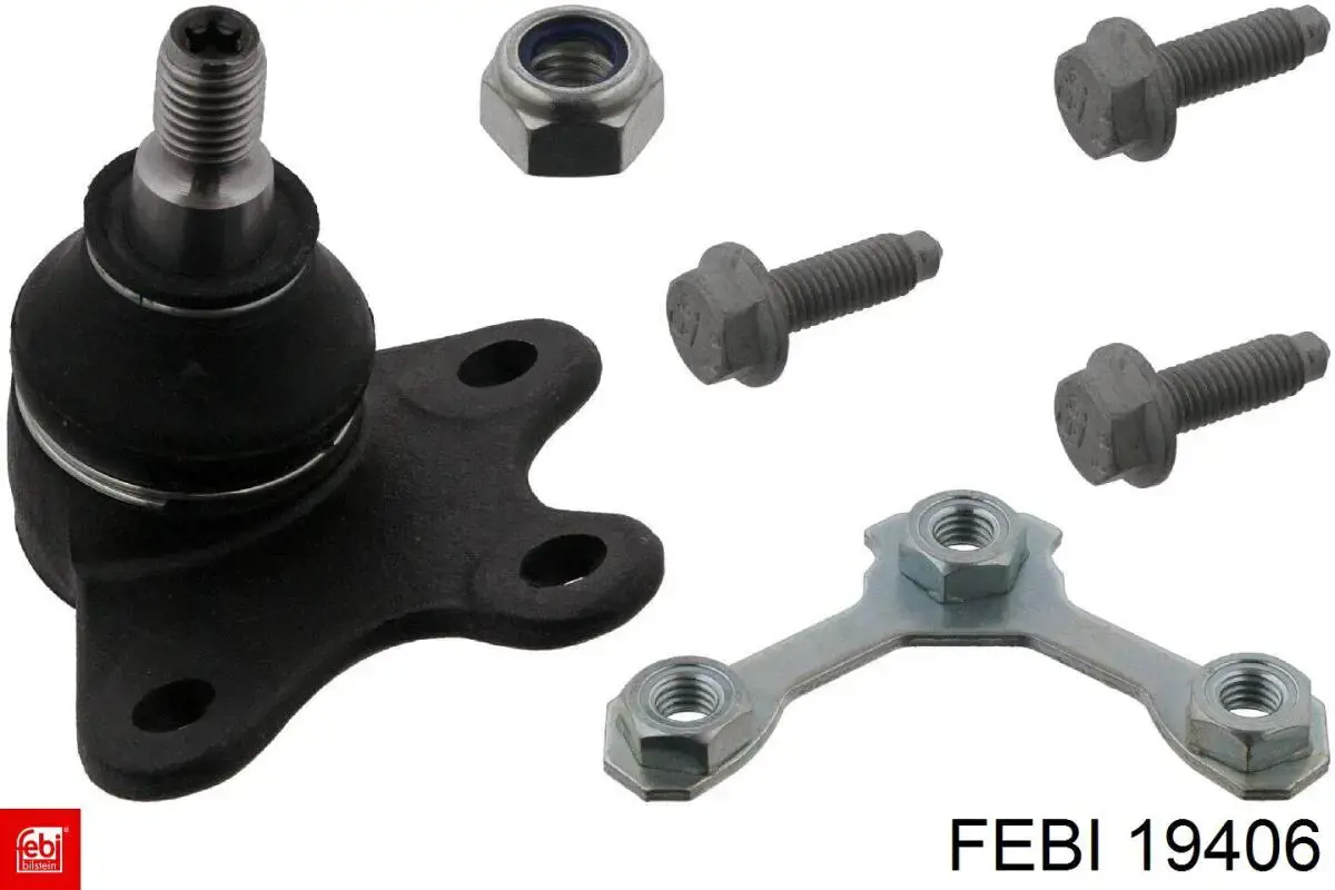 Compre 19406 Febi Suporte de esfera inferior esquerdo