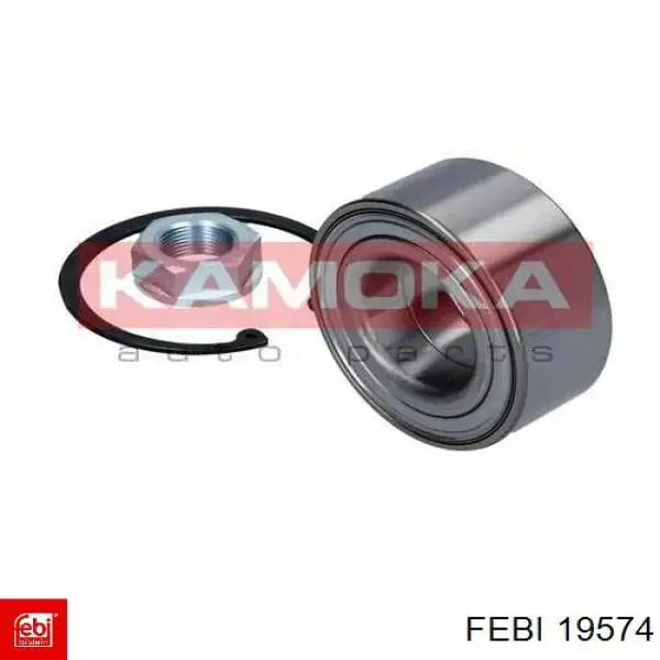 Compre 19574 Febi Rolamento de cubo dianteiro