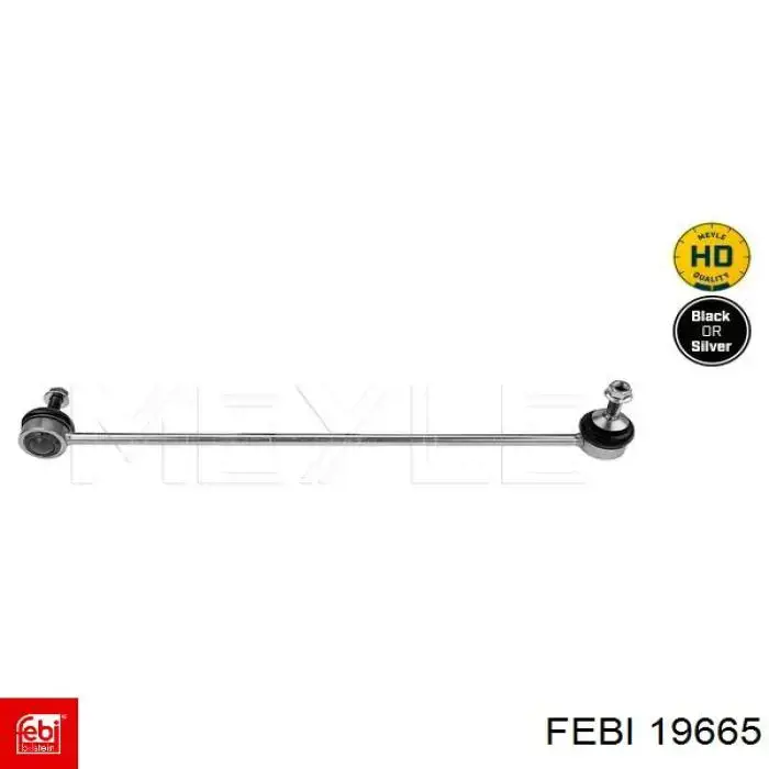 Compre 19665 Febi Montante esquerdo de estabilizador dianteiro