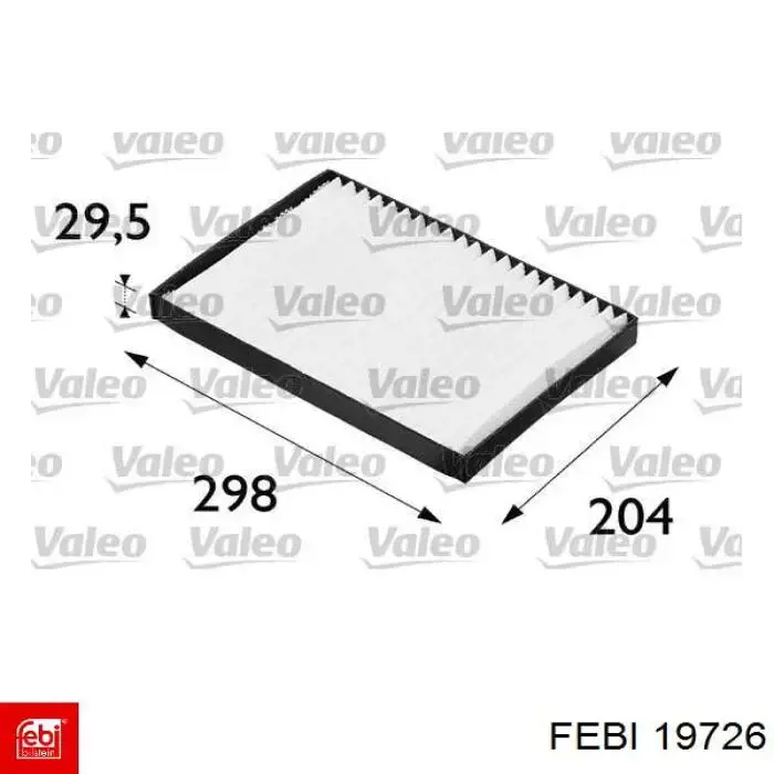 Compre 19726 Febi Filtro de salão