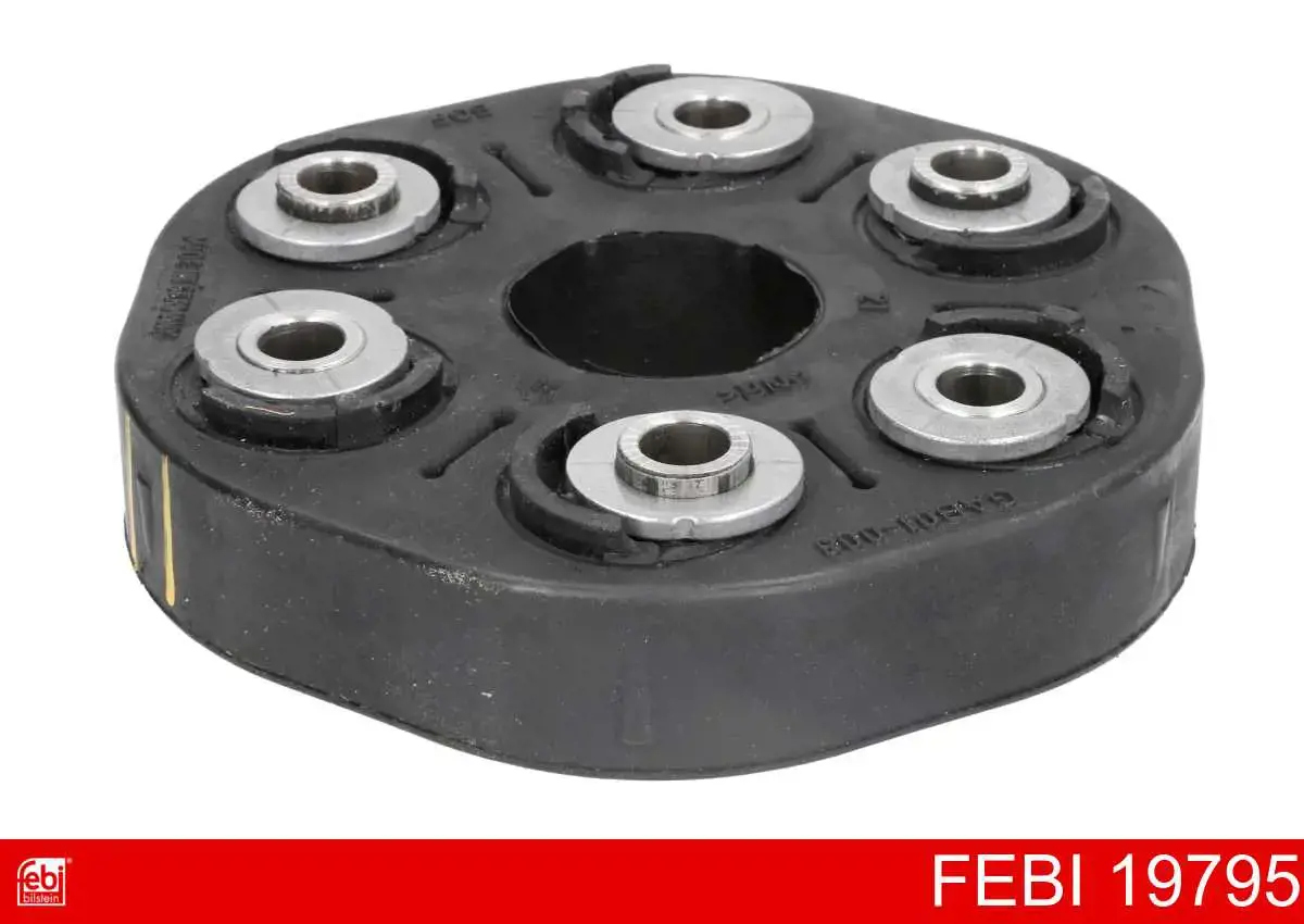 Acoplamento elástico dianteiro do veio de transmissão Febi 19795 preço, a partir de 58,82 USD