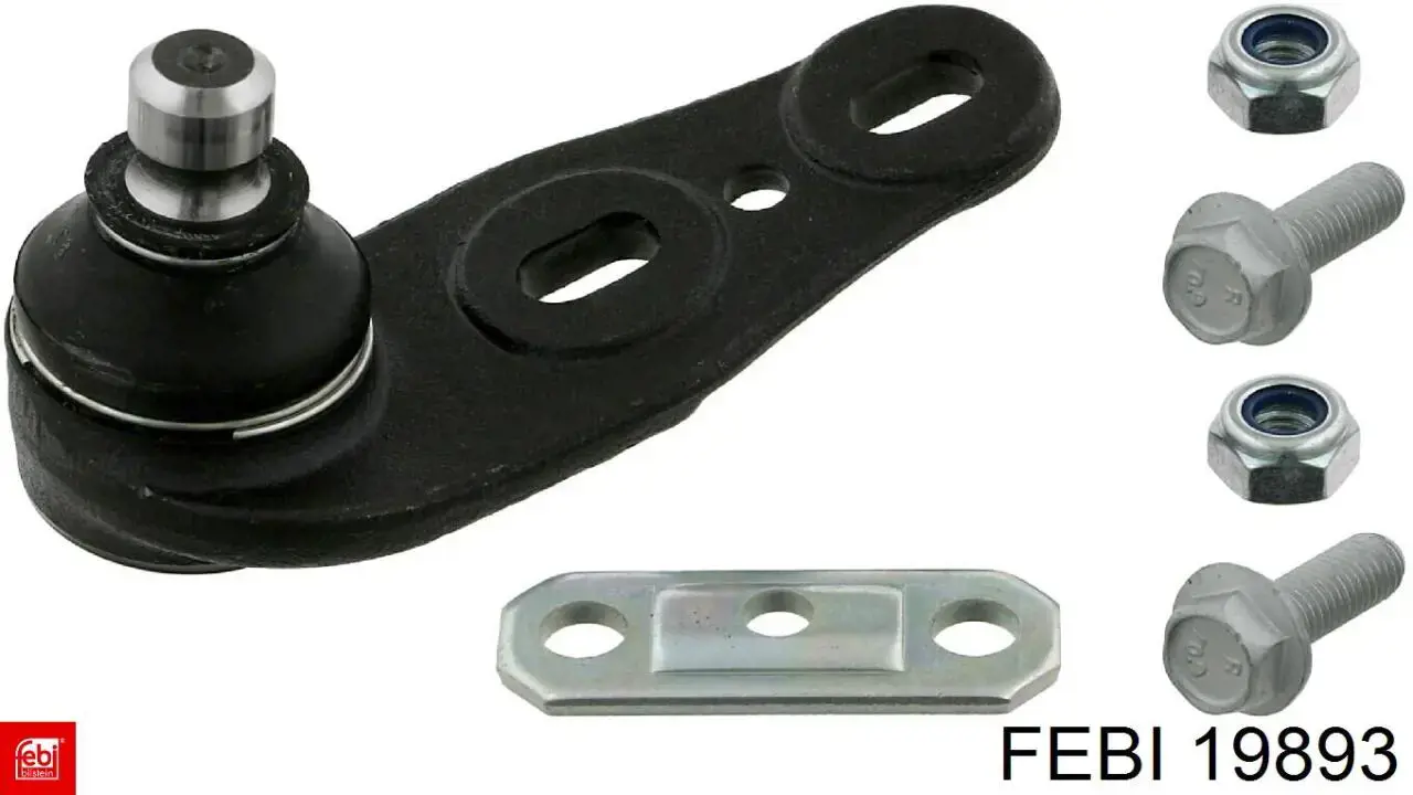 Compre 19893 Febi Porca de cubo dianteiro