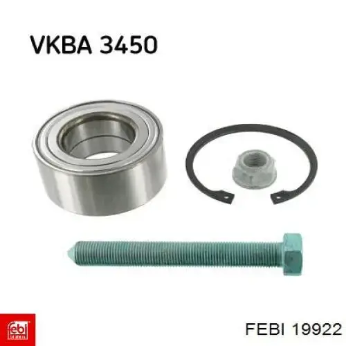 Rolamento de cubo traseiro Febi 19922 preço, a partir de 39,21 USD