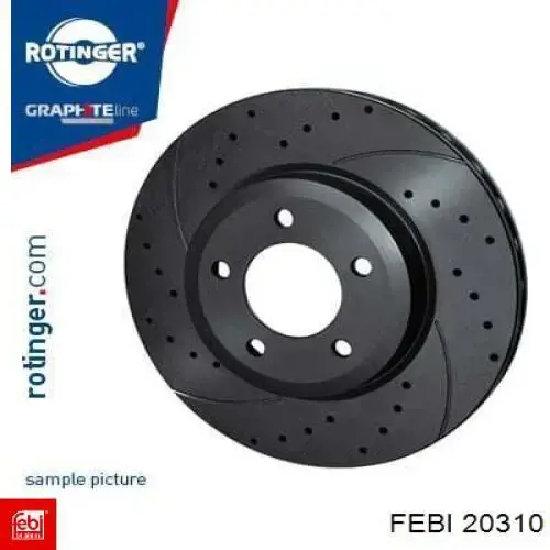 Compre 20310 Febi Coxim pneumático (suspensão de lâminas pneumática) do eixo traseiro