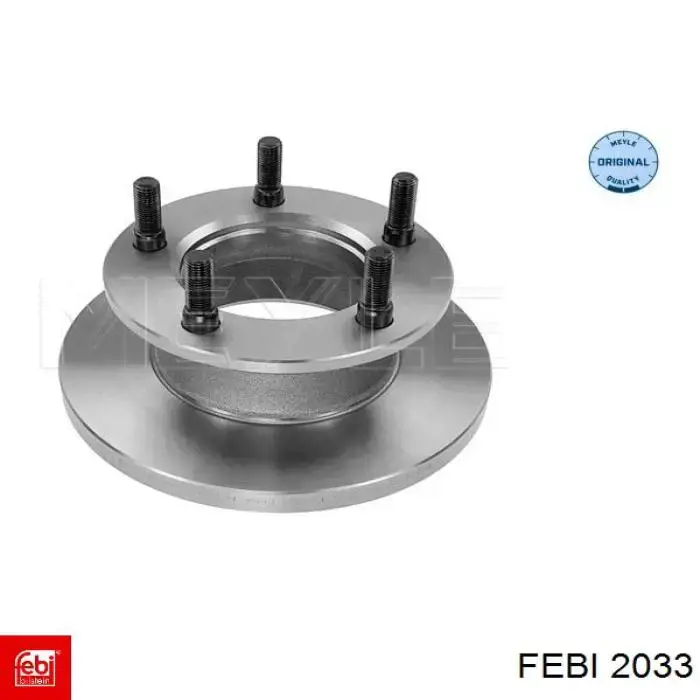 2033 Febi Coxim (suporte) esquerdo de motor