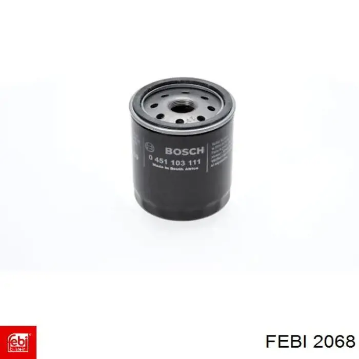 Coxim (suporte) dianteiro de motor 2068 Febi