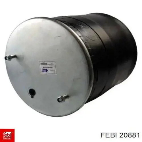 Coxim pneumático (suspensão de lâminas pneumática) do eixo Febi 20881 preço, a partir de 104,79 USD