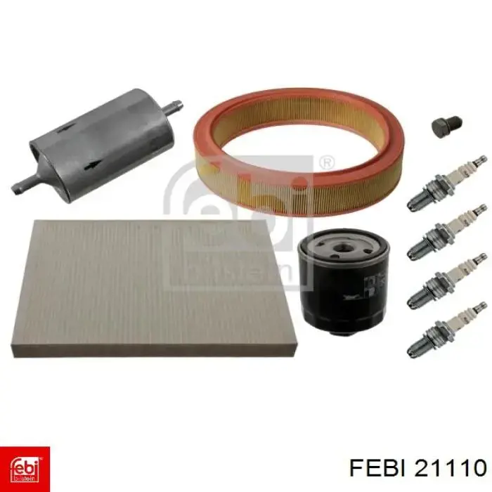 Compre 21110 Febi Filtro de ar