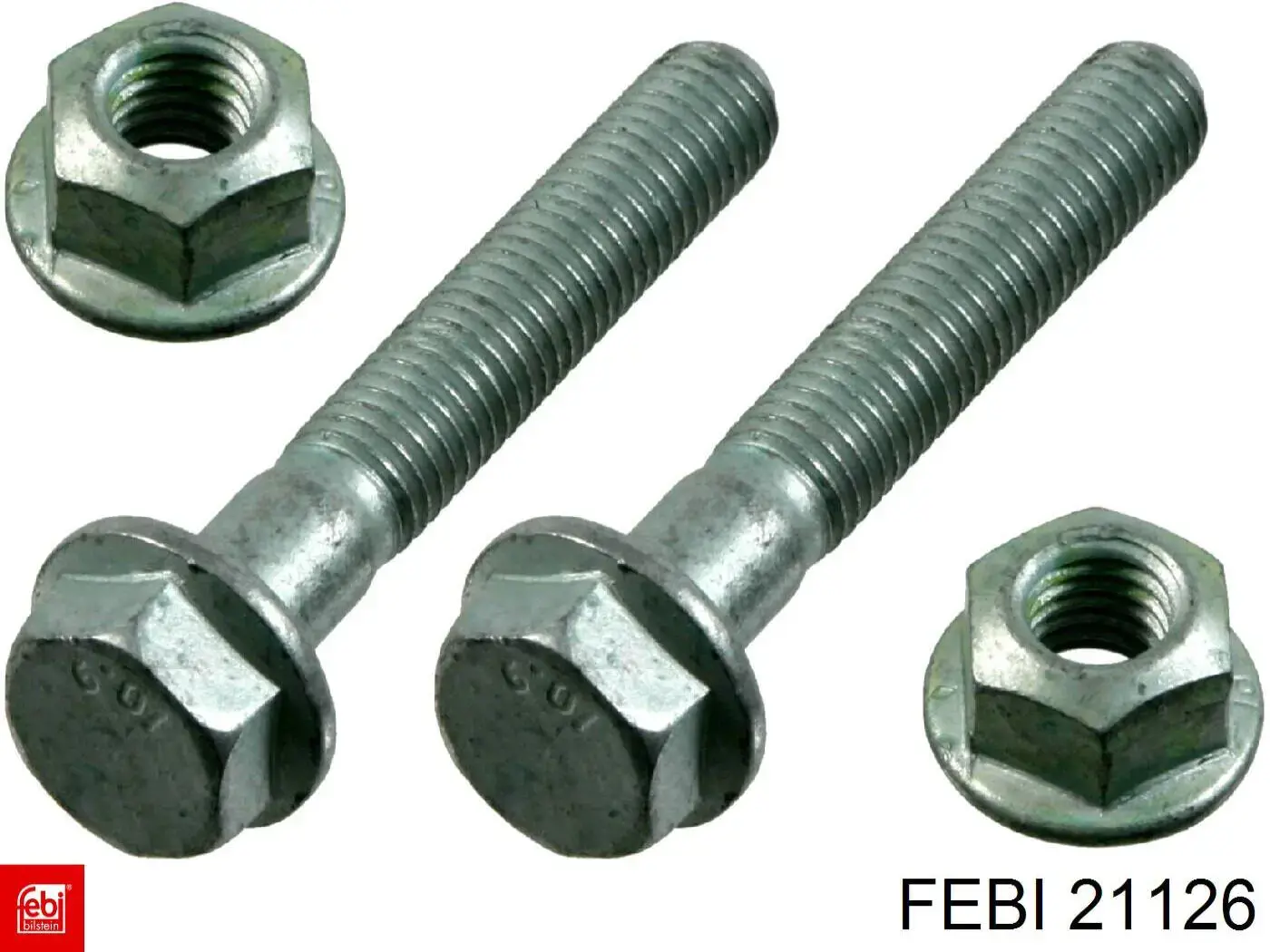 Compre 21126 Febi Parafuso de fixação de braço oscilante dianteiro, kit