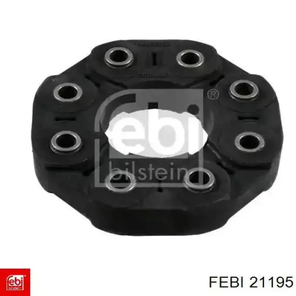 Acoplamento elástico dianteiro/traseiro do veio de transmissão Febi 21195 preço, a partir de 60,83 USD