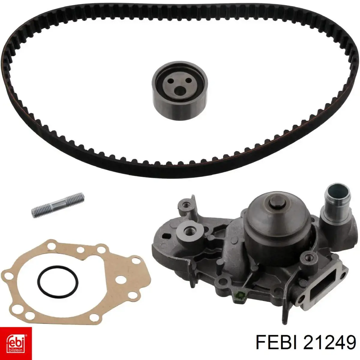 Correia do mecanismo de distribuição de gás, kit Febi 21249 preço, a partir de 47,75 USD