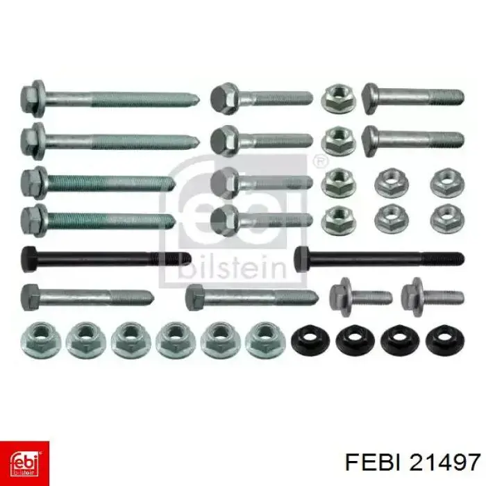 Parafuso de fixação de braço oscilante dianteiro, kit Febi 21497 preço, a partir de 46,18 USD