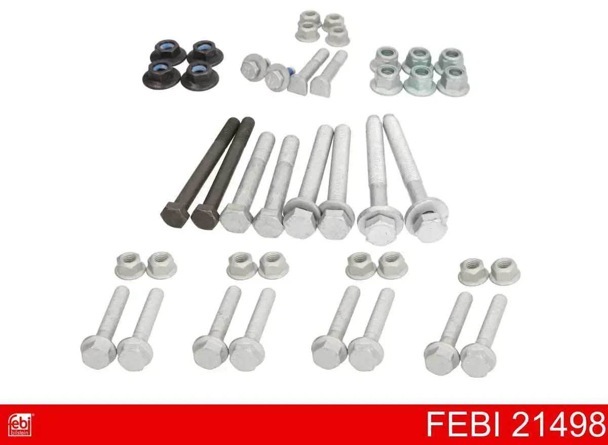 Parafuso de fixação de braço oscilante dianteiro, kit Febi 21498 preço, a partir de 45,31 USD