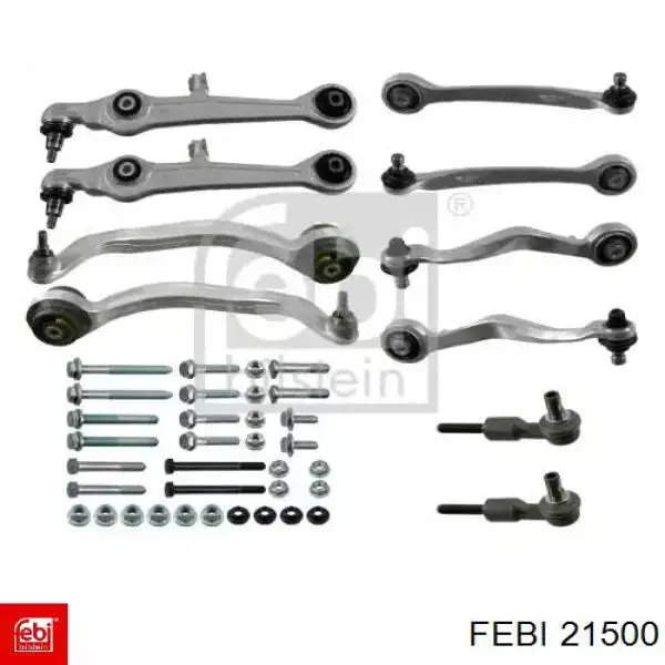 Kit de braços oscilantes de suspensão dianteira Febi 21500 preço, a partir de 337,23 USD