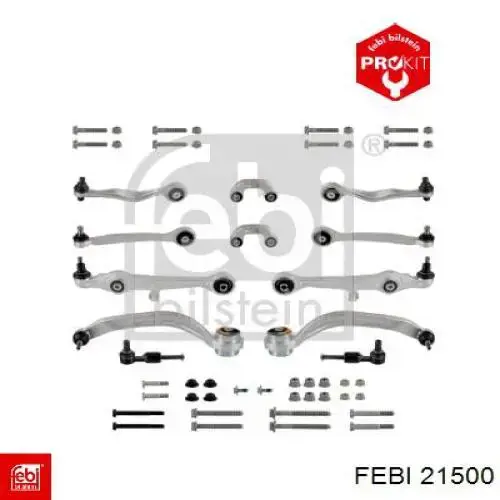 Compre 21500 Febi Kit de braços oscilantes de suspensão dianteira
