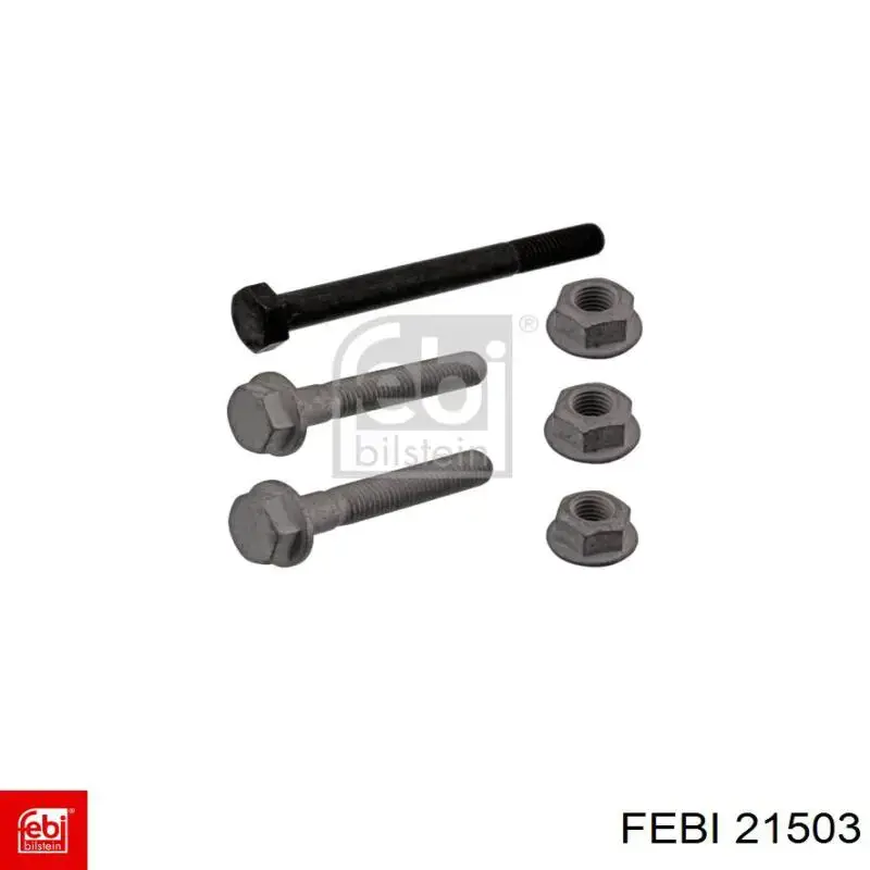 Compre 21503 Febi Parafuso de fixação de braço oscilante dianteiro, kit