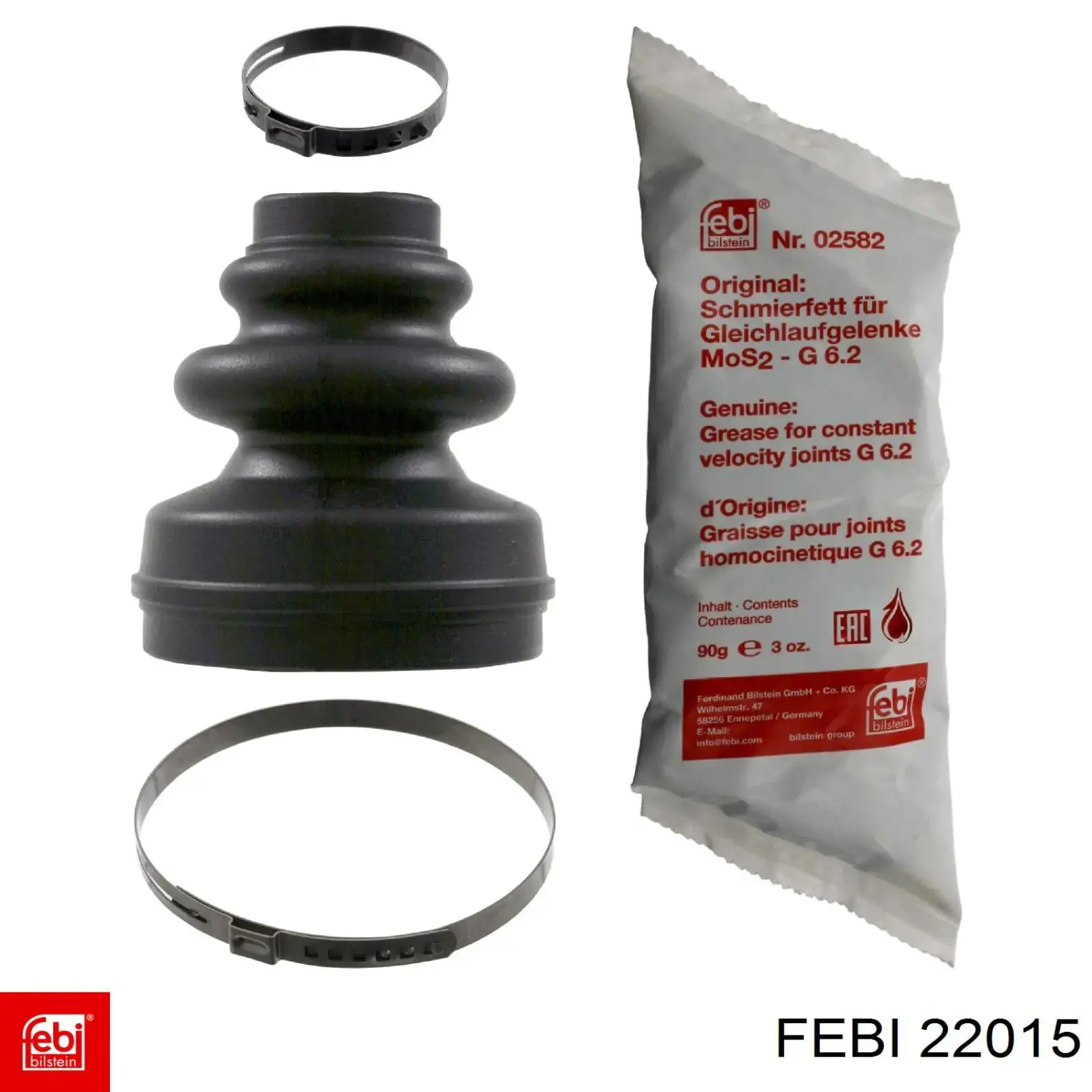 Bota de proteção interna de junta homocinética do semieixo dianteiro Febi 22015 preço, a partir de 6,34 USD