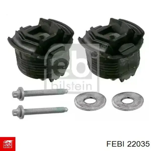 Bloco silencioso de viga traseira (de plataforma veicular) Febi 22035 preço, a partir de 80,66 USD