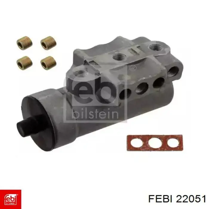 Válvula de limitação de pressão do sistema pneumático Febi 22051 preço, a partir de 58,71 USD