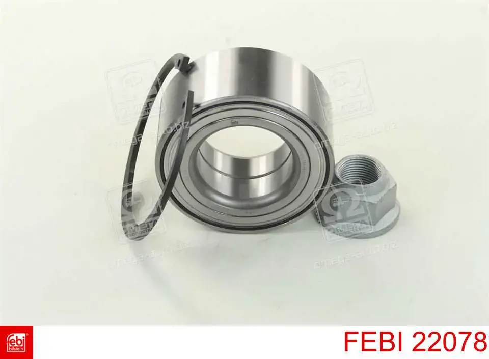 Rolamento de cubo dianteiro/traseiro Febi 22078 preço, a partir de 39,87 USD
