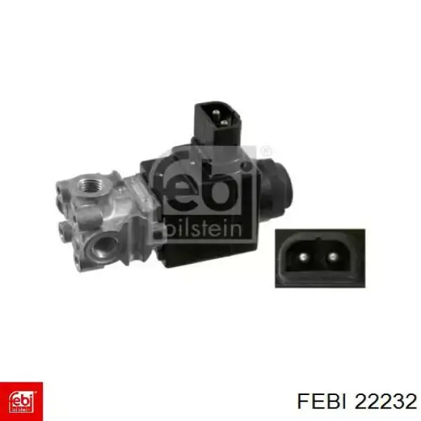 Válvula eletropneumática da Caixa Automática de Mudança (TRUCK) Febi 22232 preço, a partir de 71,51 USD