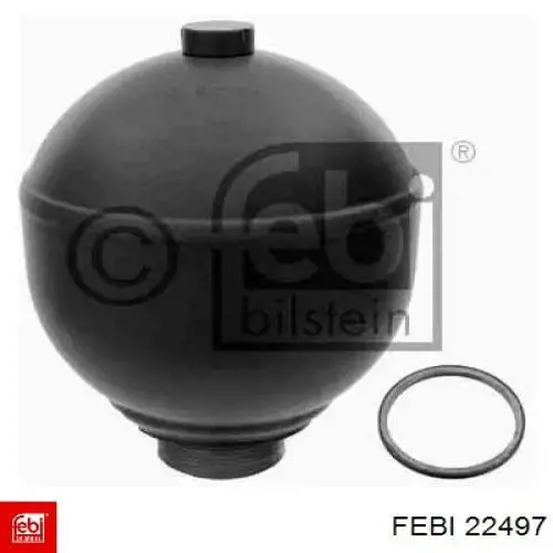 Acumulador hidráulico dianteiro do sistema de amortecimento Febi 22497 preço, a partir de 74,52 USD