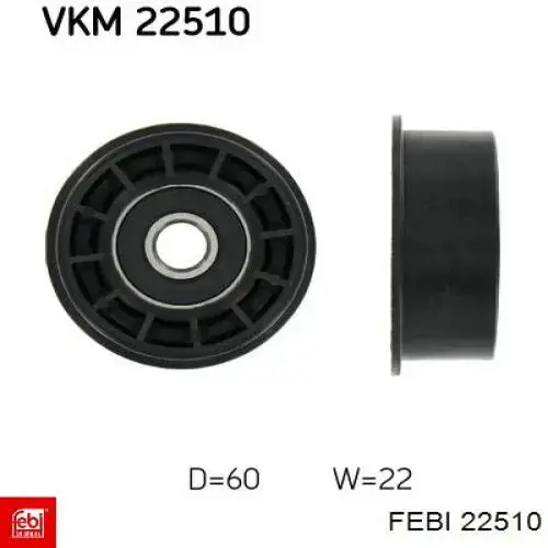 Compre 22510 Febi Sensor ABS traseiro