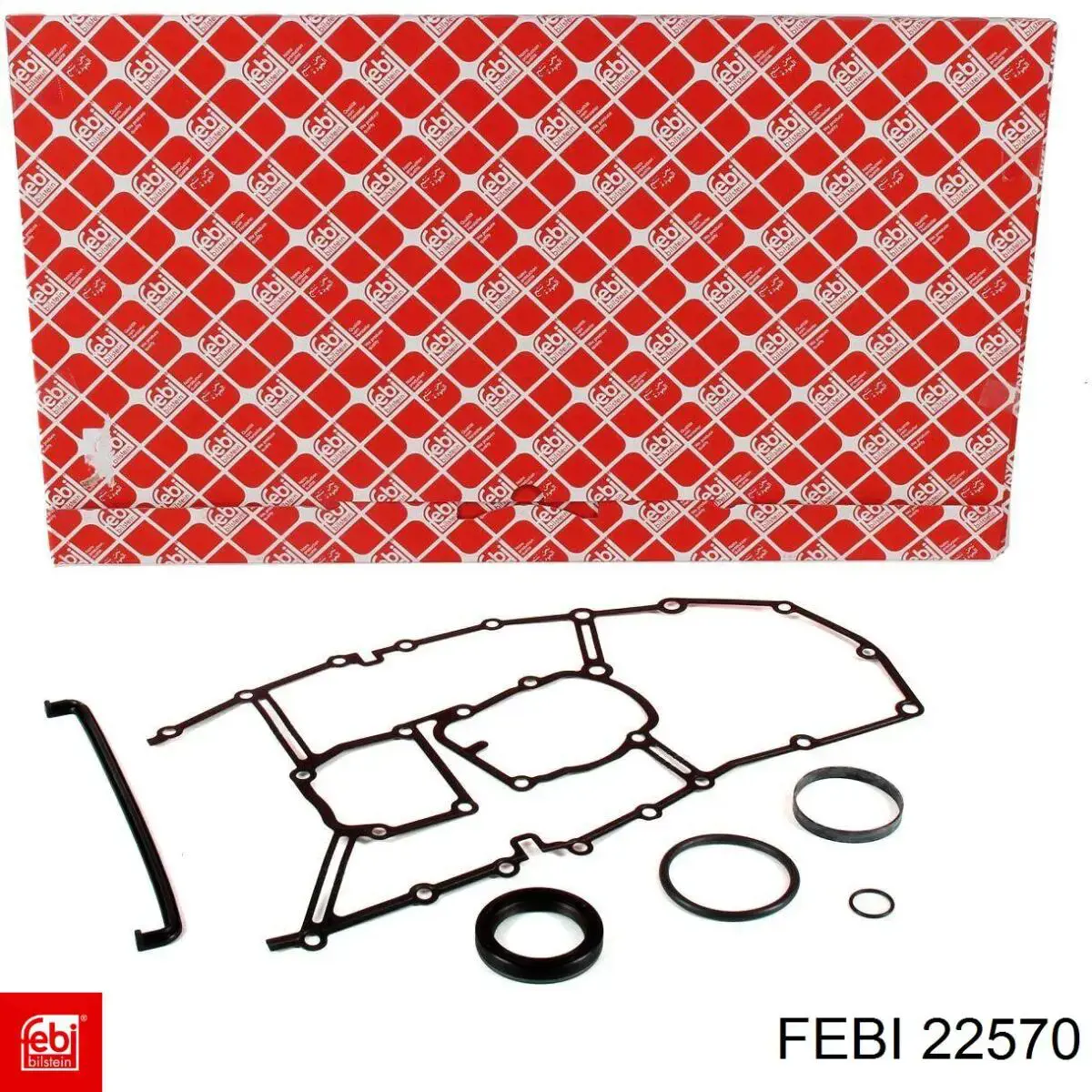 Vedante de tampa dianteira de motor, kit Febi 22570 preço, a partir de 38,59 USD