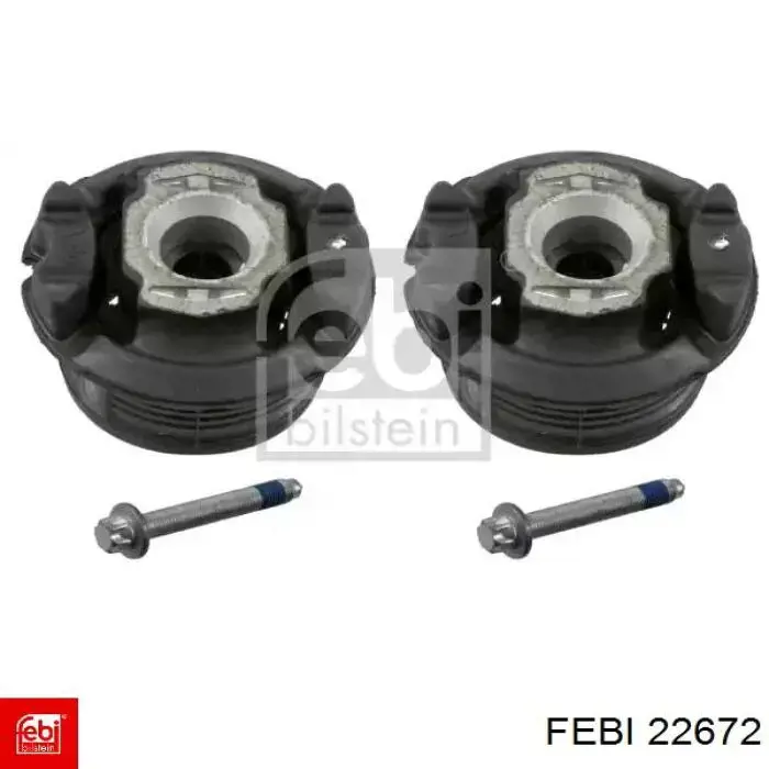 Bloco silencioso de viga traseira (de plataforma veicular) Febi 22672 preço, a partir de 109,59 USD
