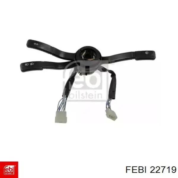 Comutador instalado na coluna da direção, montado 1301756808 Fiat/Alfa/Lancia