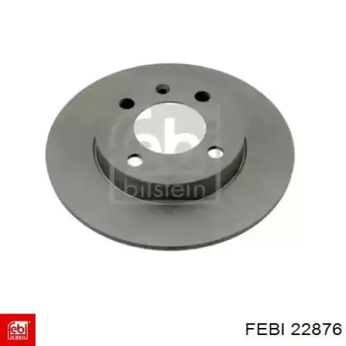 Compre 22876 Febi Disco do freio traseiro