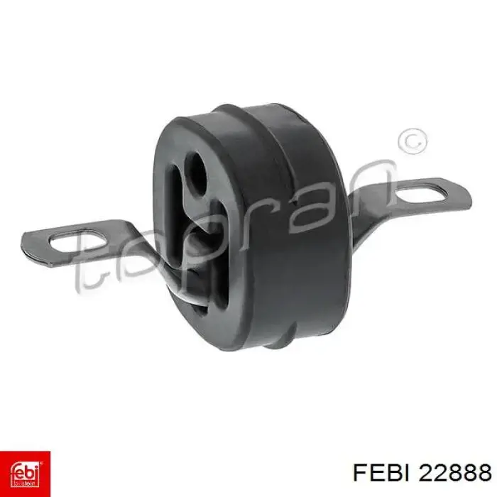 Compre 22888 Febi Coxim de fixação do silenciador