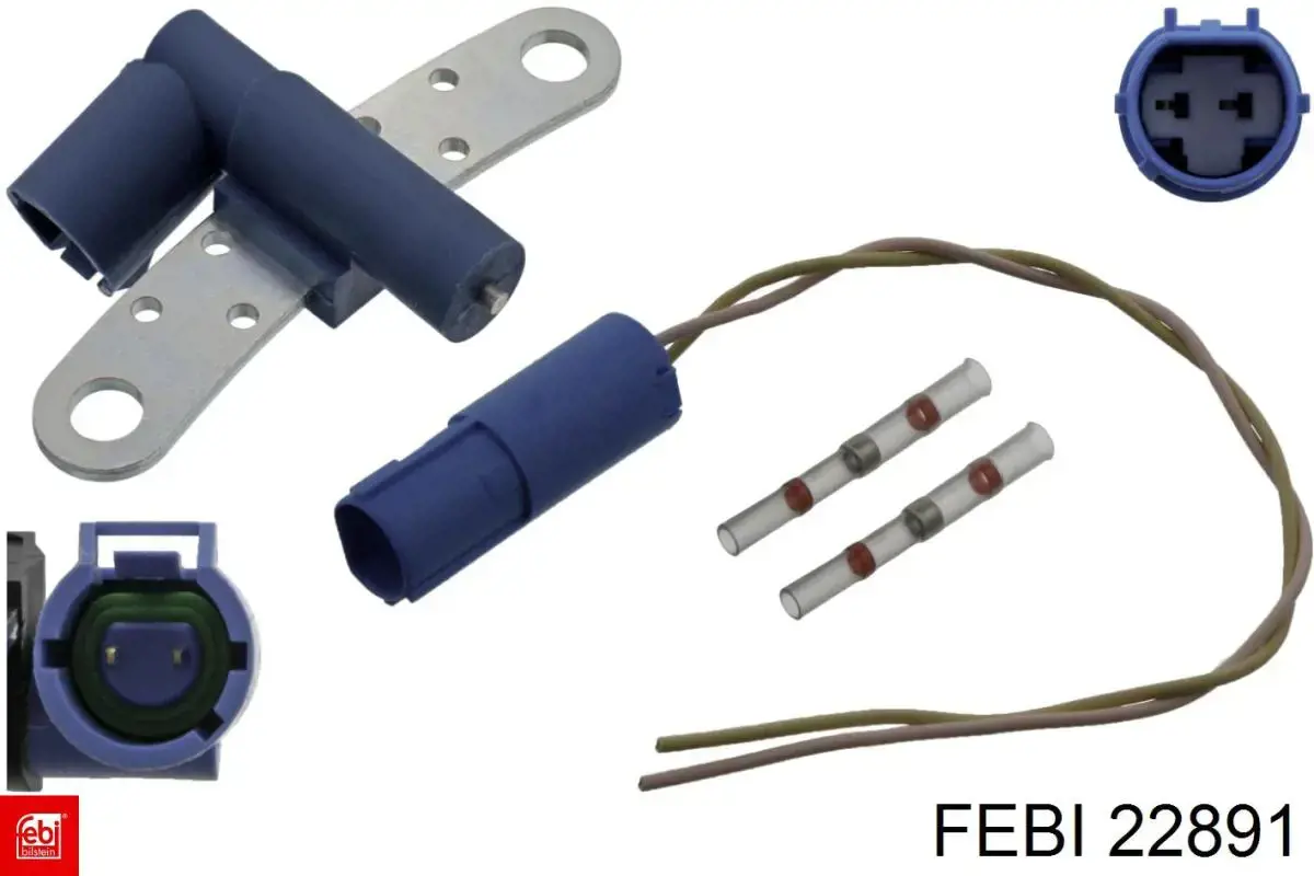 Compre 22891 Febi Sensor de posição (de revoluções) de cambota