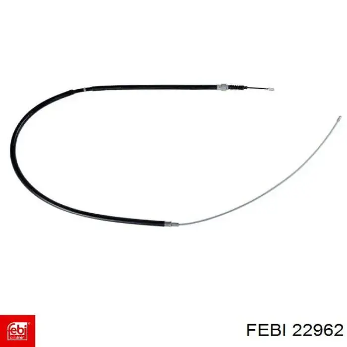 Cabo traseiro direito/esquerdo do freio de estacionamento Febi 22962 preço, a partir de 19,04 USD