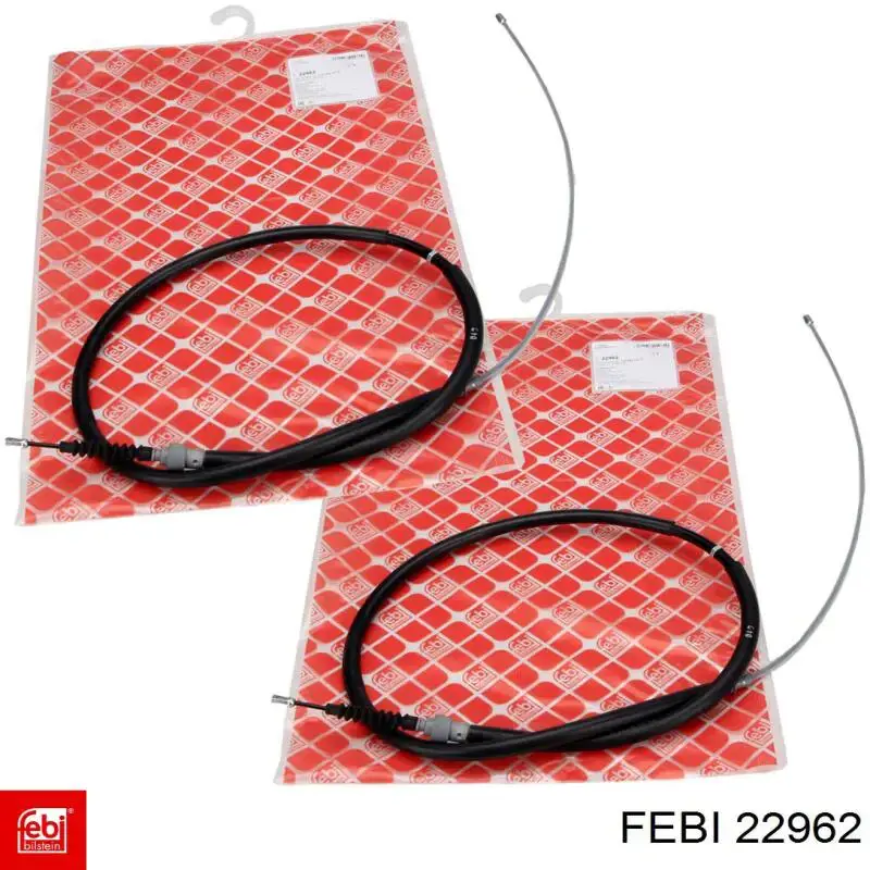 Compre 22962 Febi Cabo traseiro direito/esquerdo do freio de estacionamento